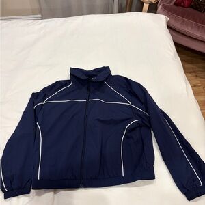 H&M Navy Windbreaker Jacket